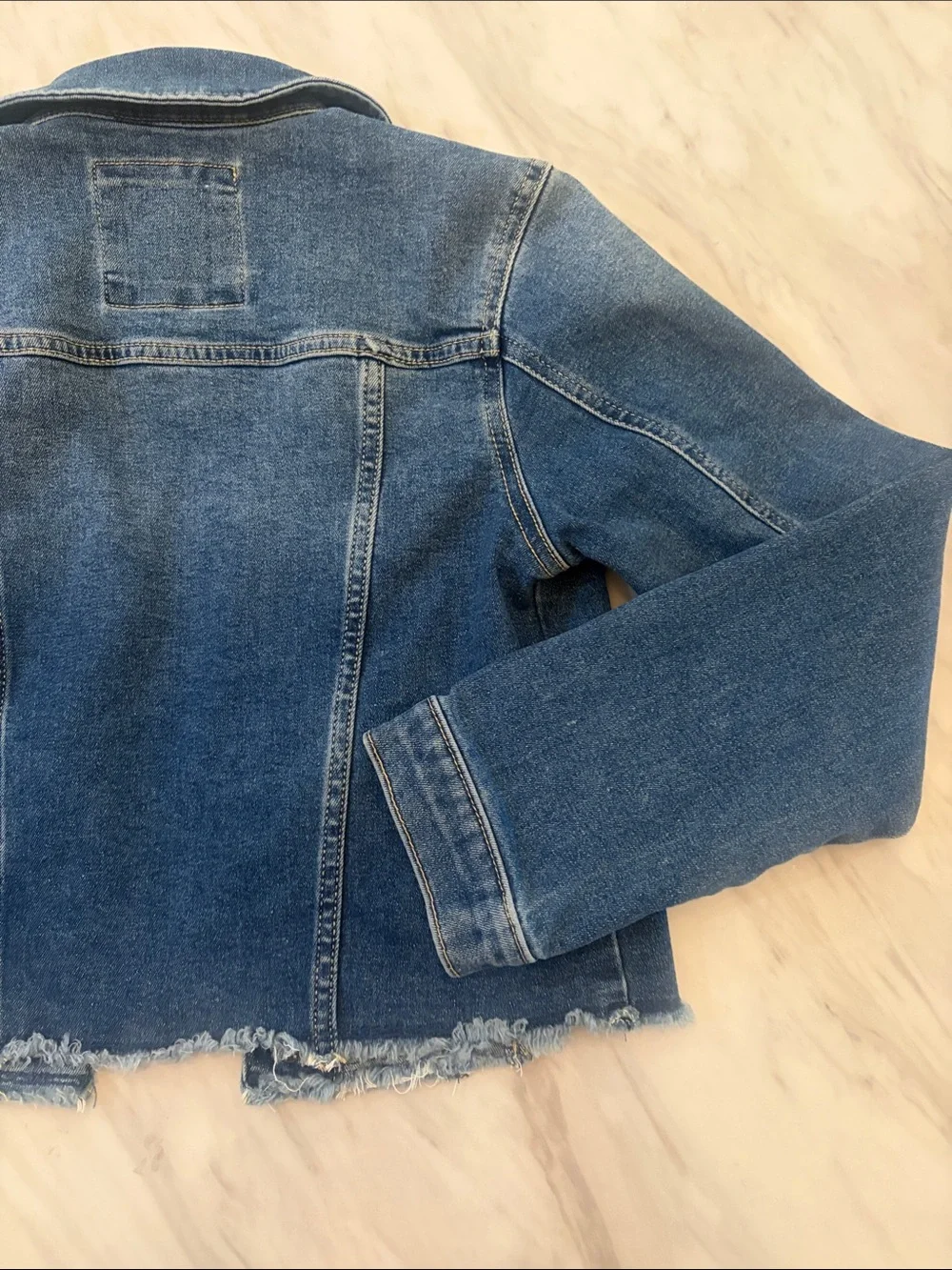 SO Kids Medium Blue Denim Jacket with Button Front